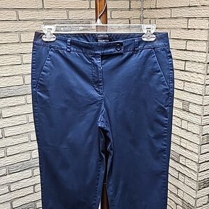 Talbots  Perfect Skimmer Pant Navy Sz 10 Excellent
